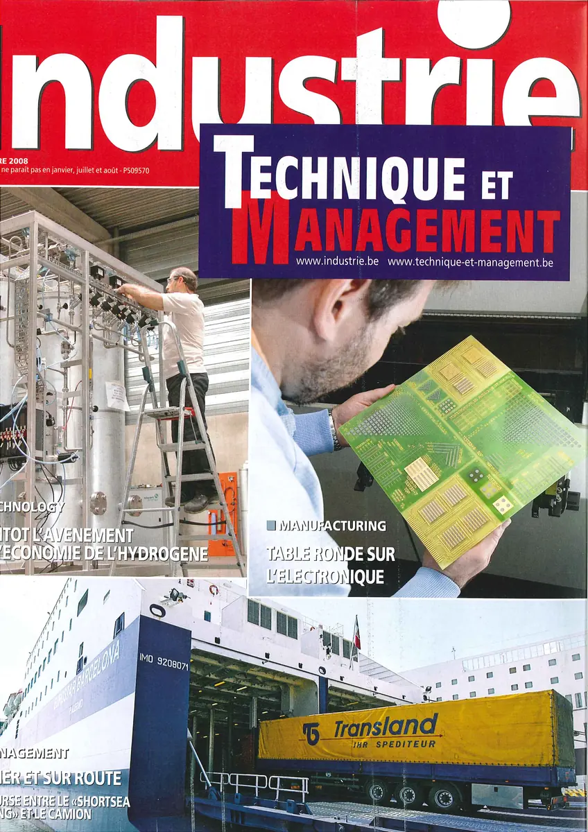 Couverture du magazine Industrie Technique et Management