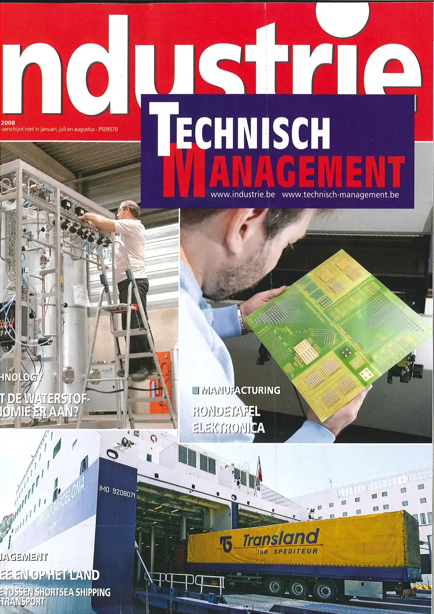 Couverture du magazine Industrie Technisch Management